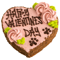 6 inch val heart cake